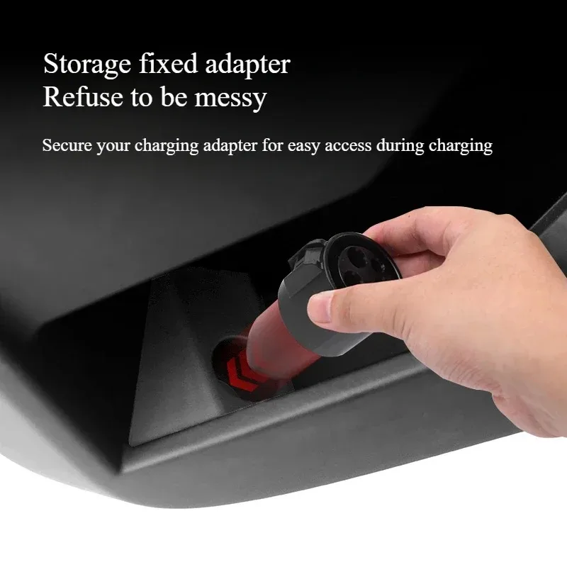 

Зарядный адаптер, ящик для хранения для Tesla Cybertruck, вешалка для кабеля, дверная док-станция, адаптер с фиксированной базой, автомобильные аксессуары 2024-2025