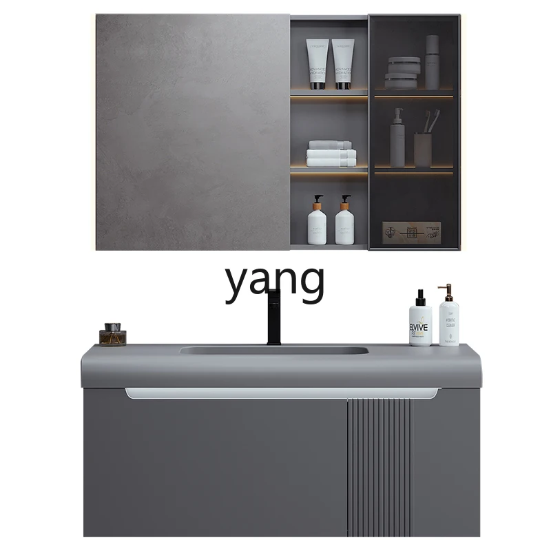 

Yjq Bathroom Cabinet Combination Qimeishi Whole Washbin Washbasin Cabinet Bathroom Table Suit