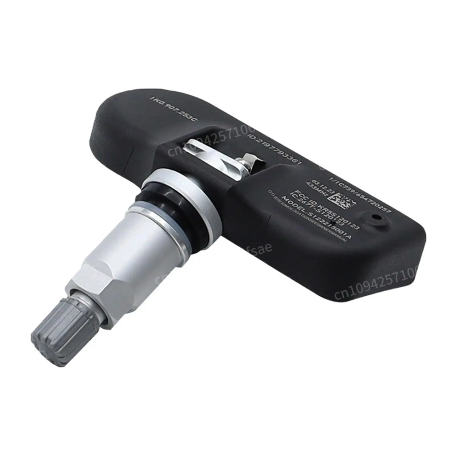 4PCS 1K0907253C TPMS Tire Pressure Sensor 433Mhz
