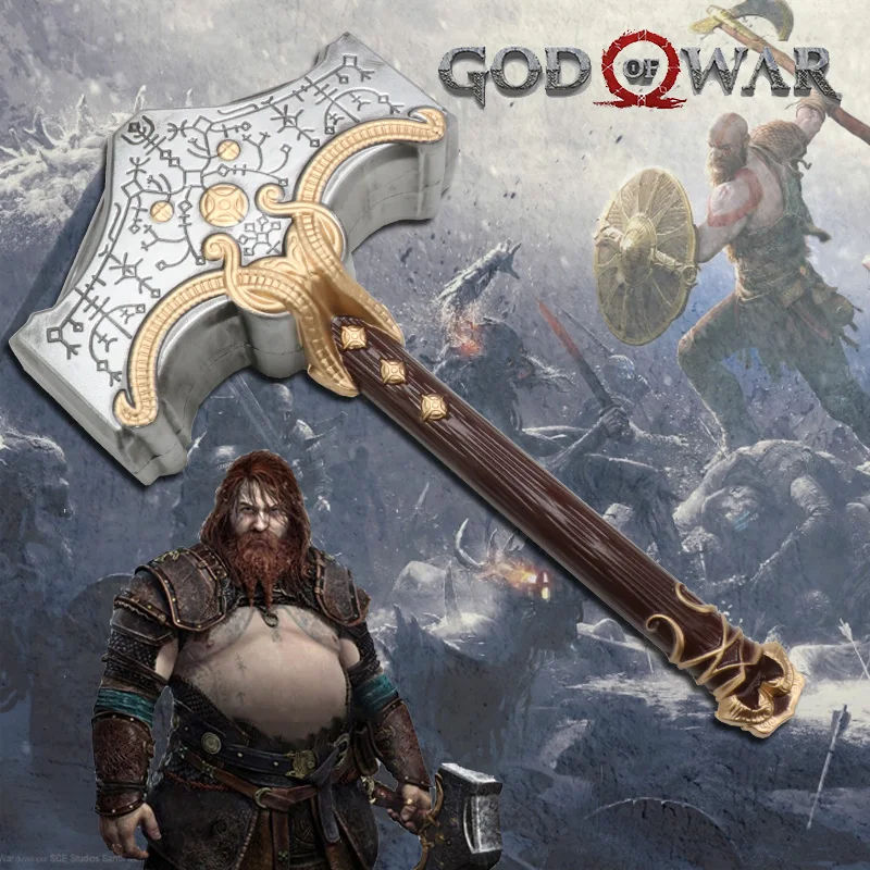 God of War Mjollnir Blades of Athena Kratos Chaos Blade Weapon Левитанский топор Пенополиуретана Меч Катана Оружие Игровые игрушки для подарка