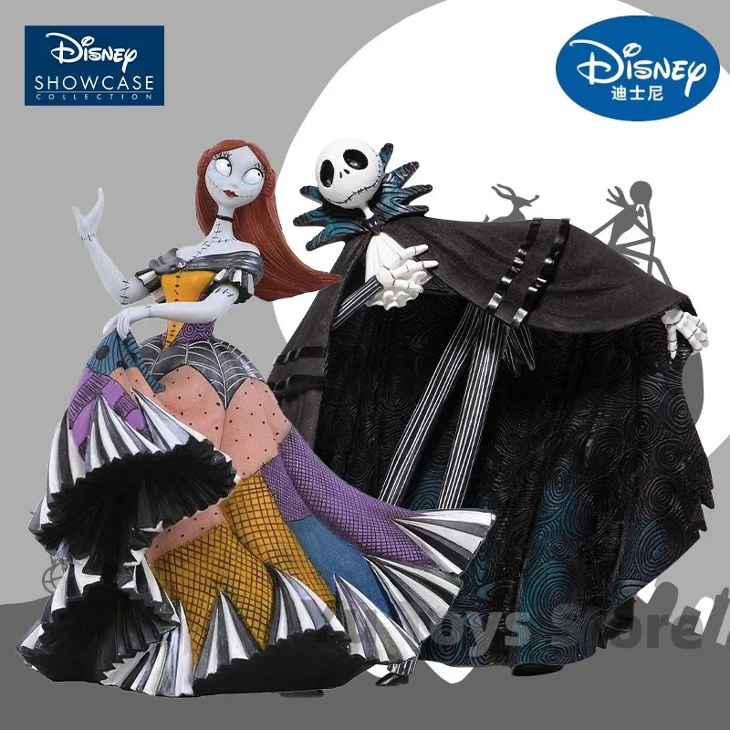 Original Disney Gk The Nightmare Before Christmas Jack Skellington Sally Peripheral Figure Decorative Decoration Christmas Gift