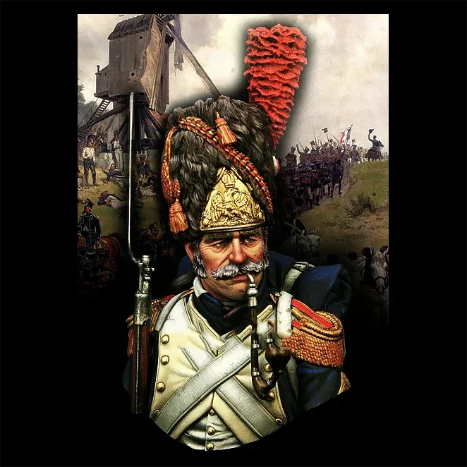 1/10 Resin bust model kits figure colorless and self-assembled（Special offer）(Napoleon bust)  A-2070