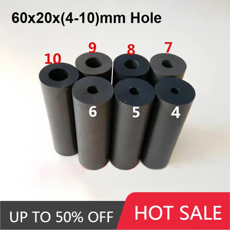60*20*3/4/5/6/7/8/9/10/11/12MM Boron Carbide Nozzles For Sandblasting Machines
