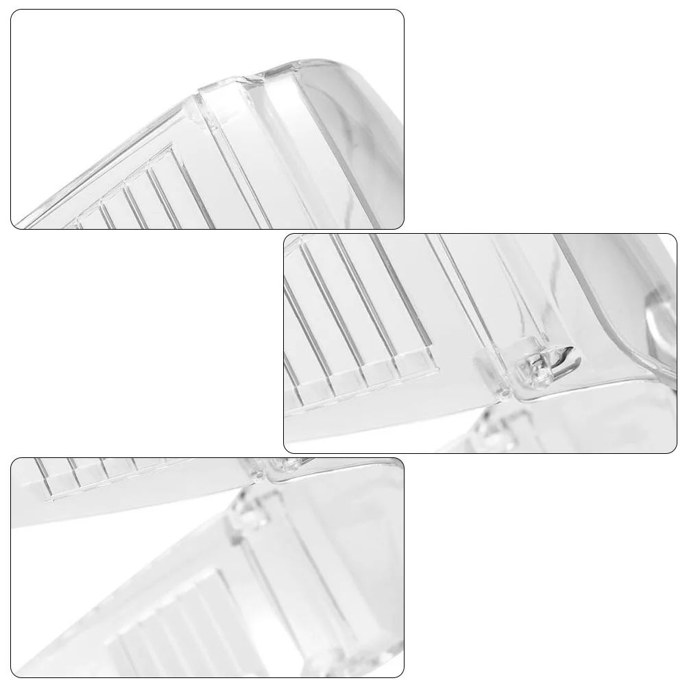 2pcs Anti-Fog Protective Goggles Lightweight Impact Resistant For Outdoor Sports Cycling Hiking Riding Driving Shooting Hunting