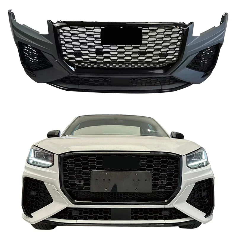 

Latest Production Car Body Kits Q2 Upgrade to RSQ2 Bumper with Honeycomb Grille for Q2 SQ2 2018-2021