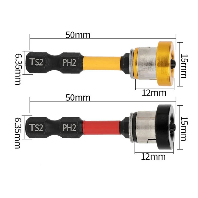 

Positioning Screwdriver Bits Drywall Screw Bits 50mm Gypsum Board Plasterboard Screws Locating Batch Head Drilling Tools