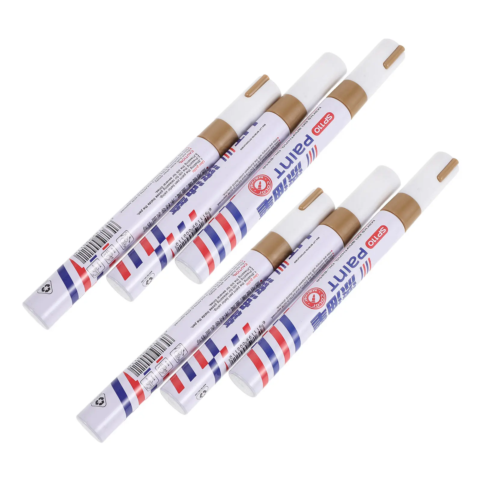 

Набор из 6 маркеров для восстановления надписей на памятных камнях, водостойкие, быстросохнущие, на масляной основе, для реставрации выцветших надписей на каменных надгробиях