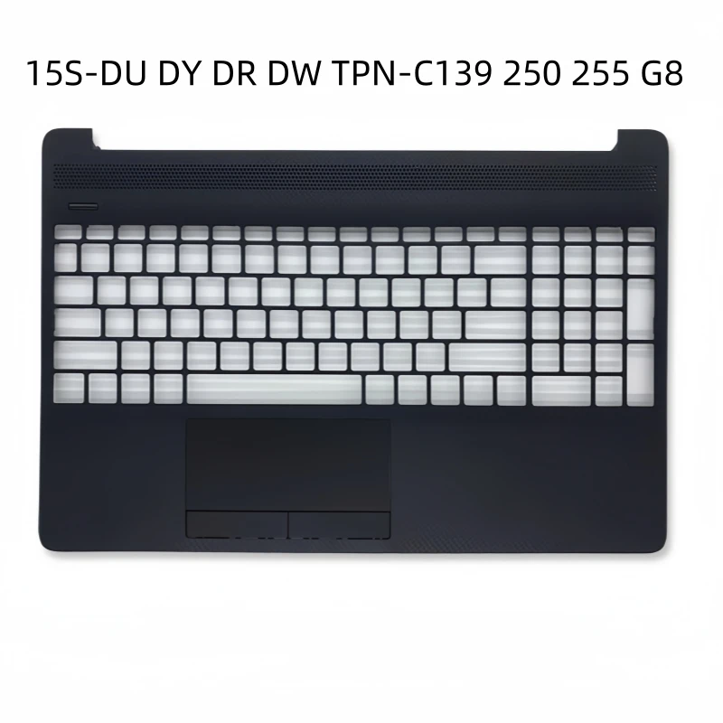 Nueva cubierta superior del reposamanos del ordenador portátil para HP 250 255 G8 15S-DU DY DR 15-DW TPN-C139 cubierta inferior Base inferior cubierta de carcasa