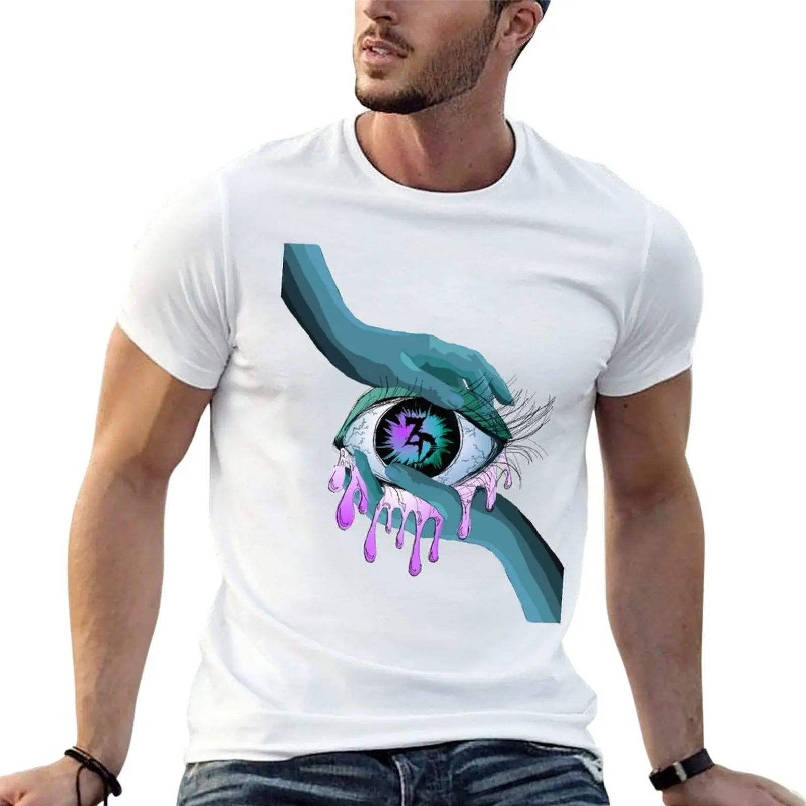 

EDM shirts 100% for Art shirts cotton T-Shirt Zeds funny Dead t eye cotton t man