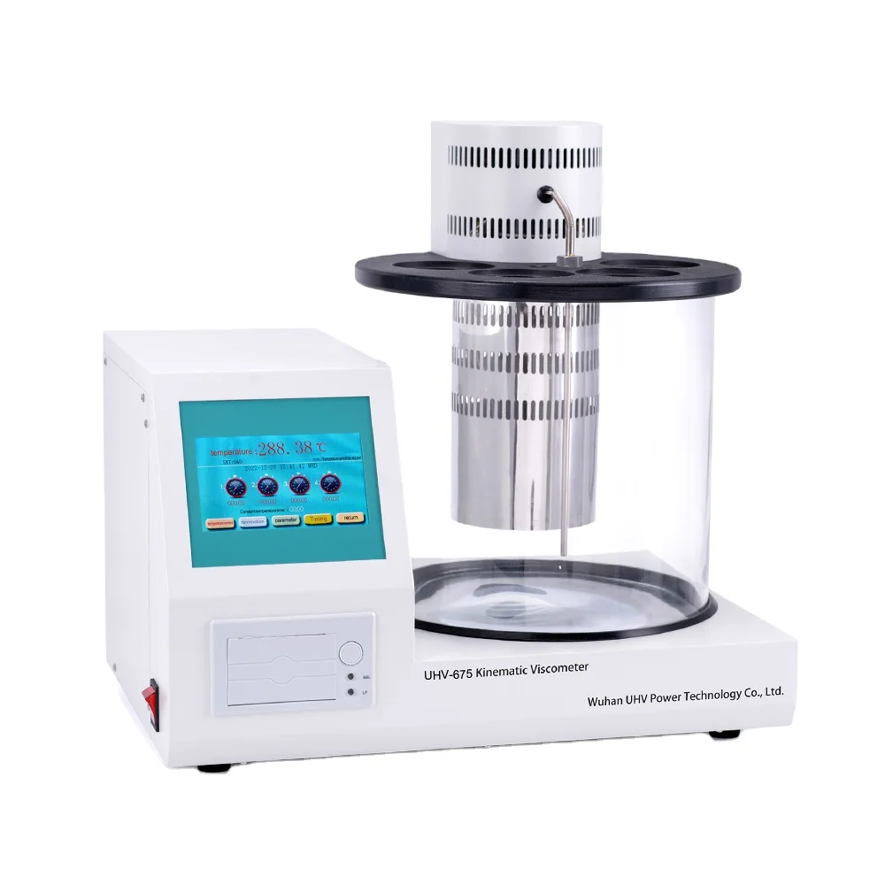 UHV-675 Laboratory kinematic viscometer oil viscosity measuring instrument kinematic viscosity meter