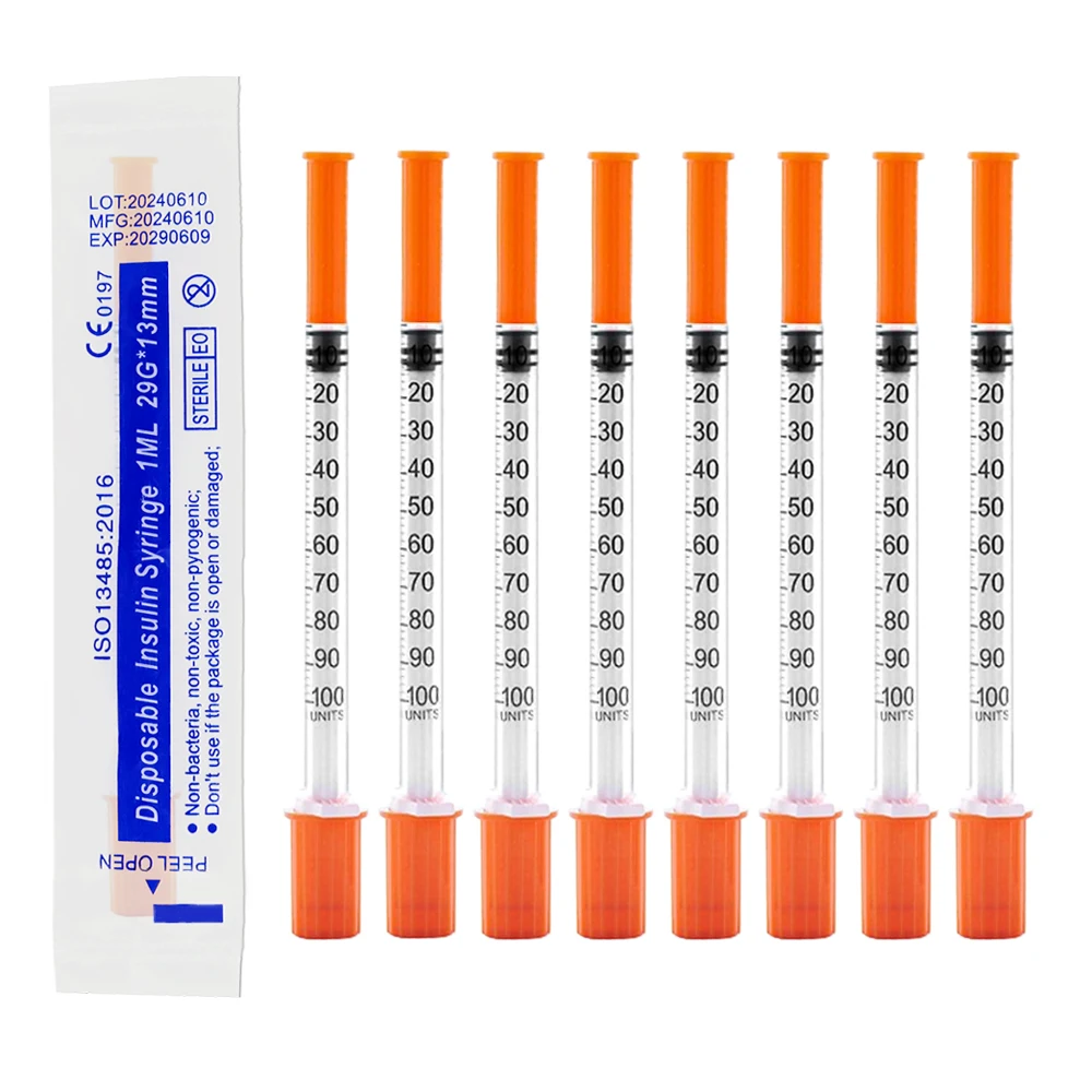 100pcs/Box 1ml 29G 1/2