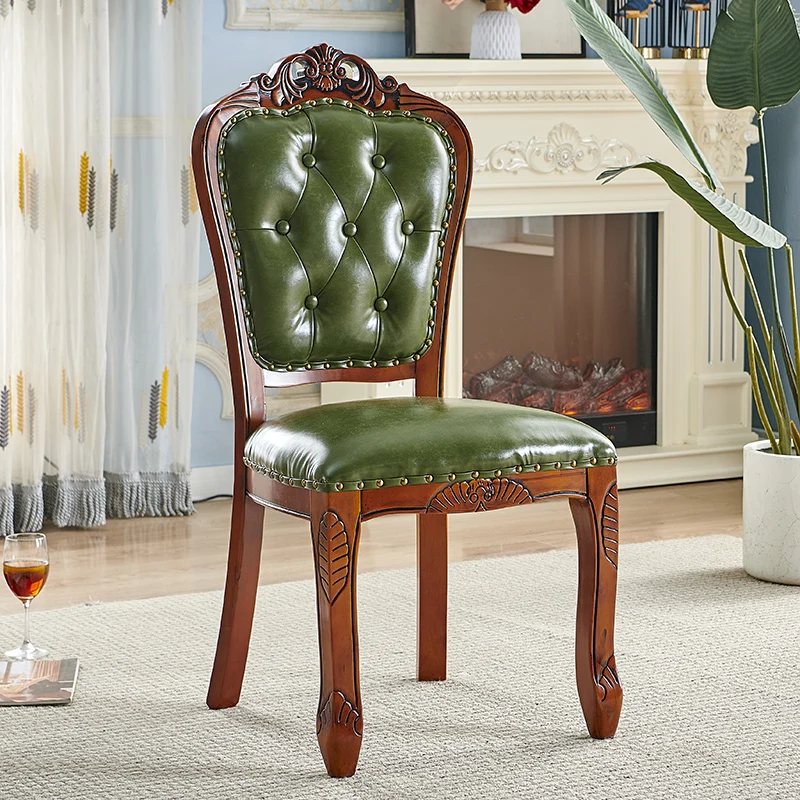 Kitchen Trendy Rustic Dining Chairs Cushions High Modern Dining Chairs Gaming Sedie Pranzo Moderne Home Accessories Furniture view 3