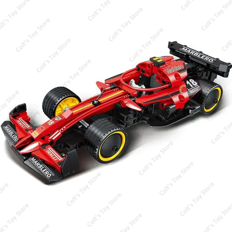 2023 City Series Speed Champions F1 Supercars Building Blocks Rally Car Technology modelli di veicoli da corsa mattoni giocattoli per bambini regali