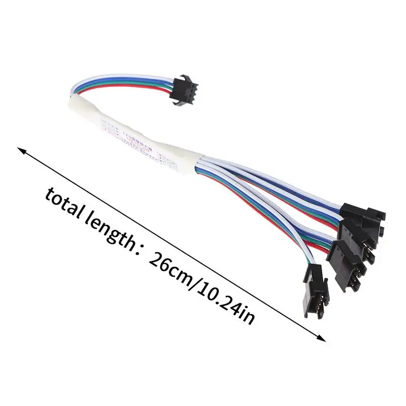 1 Stück RGB adressierbarer LED-Streifen Signalverstärker Repeater Controller 1 bis 4/8 Mini-TTL-Modul WS2812B/SK6812 3Pin 4Pin