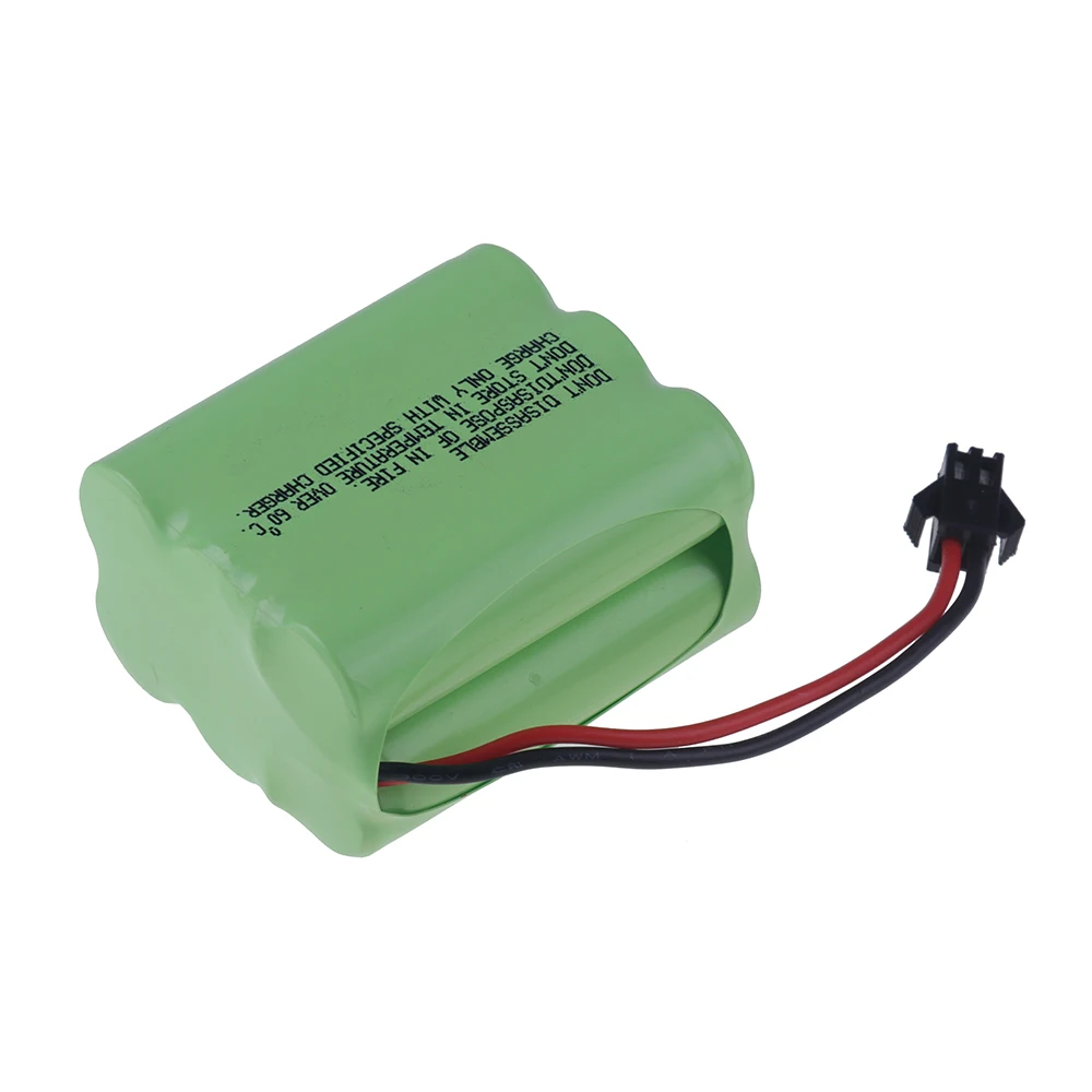 NiMH Rechargeable Battery and Charger for RC Toys, 7.2V, 4500mAh, carros, tanques, caminhões, robôs, armas, barco, AA, Ni-MH, Upgrade