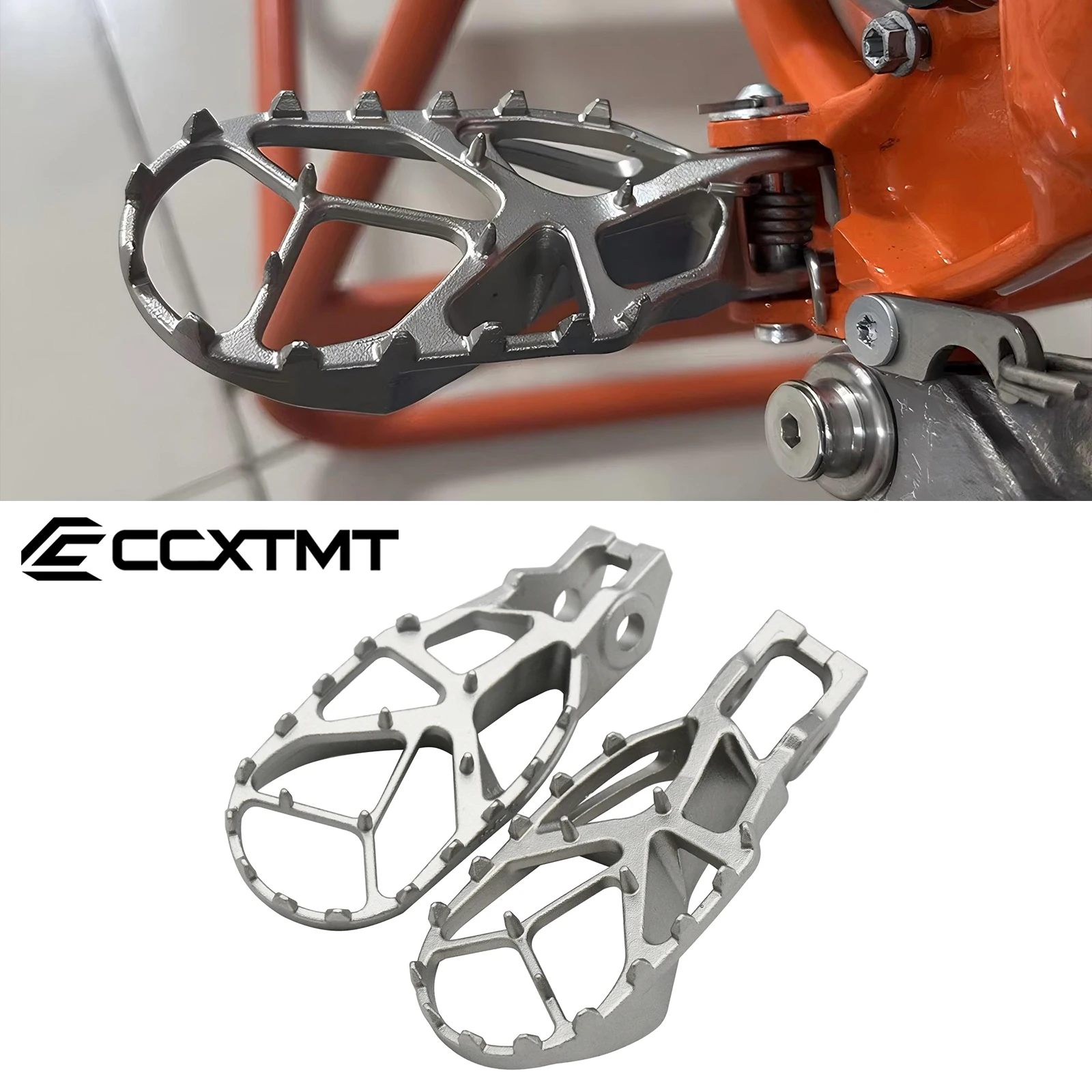 

Подножки для мотоцикла, подножки для ног, подставки для педалей для KTM SX SXF XCF EXC EXCF XC 125 150 200 250 300 350 400 450 500 2017-2023