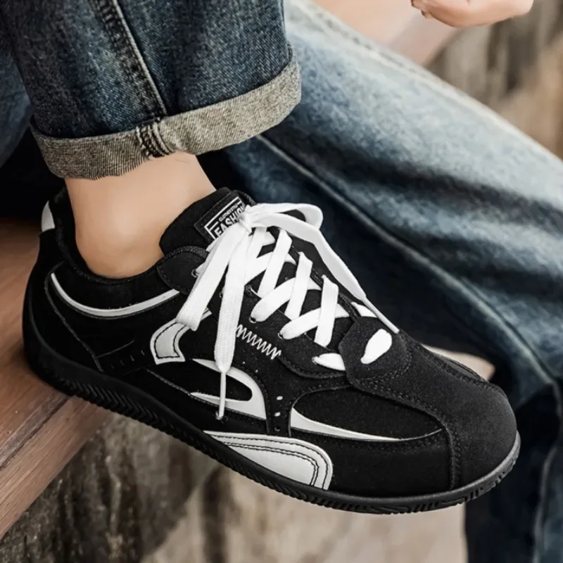 2026 Spring New Lightweight Casual Walking Shoes for Man Fashion Comfortable Retro Men's Sneakers Outdoor Anti-slip Sports Shoes