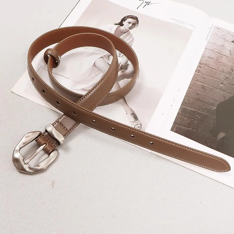 المرأة خمر مشبك جلد طبيعي فستان Cummerbunds الكورسيهات حزام أحزمة الديكور حزام ضيق R2857