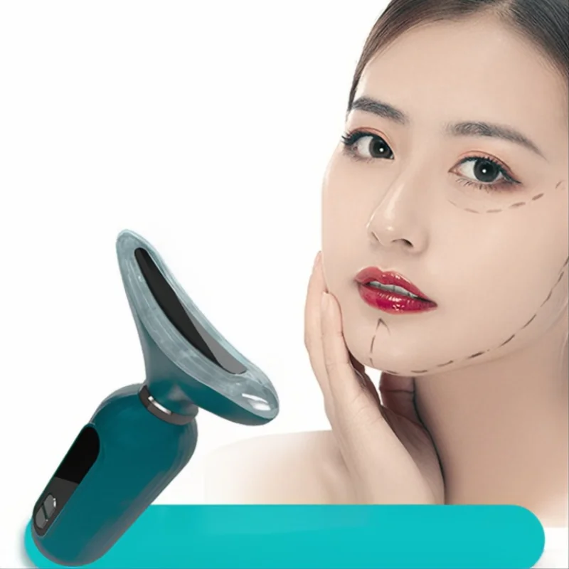 Thuisgebruik Schoonheidsapparaat Led Gezichts Hals V-Face Lifting Massager