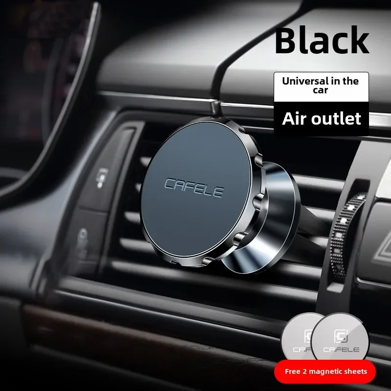 CAFELE Magnetic Car Phone Holder for Universal Phones Air Outlet Car Mount Air Vent Clip Car Stand Phone Accessories Brand New image 5