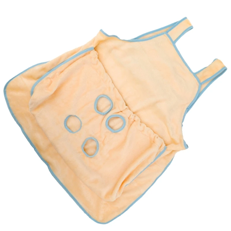 Pet Smock Aprons with Pocket for Holding Small Cats Rabbit Velvets Aprons