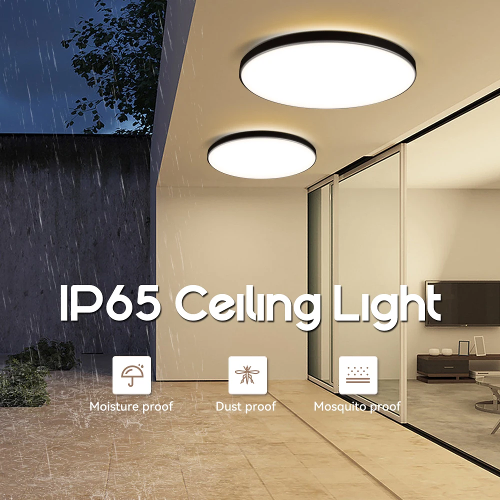 

Modern Simple Ceiling Light LED For Kitchen Bedroom Corridor Living Room Decoarion Home Light Fixtures Round 220V Ceiling Lamp