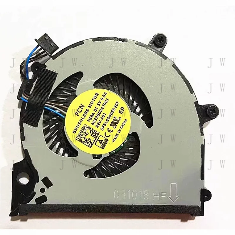 

DDW FOR HP Pro X2 612 G1 Laptop Cooling Fan 766618-001 DFS150405020T DC 5V