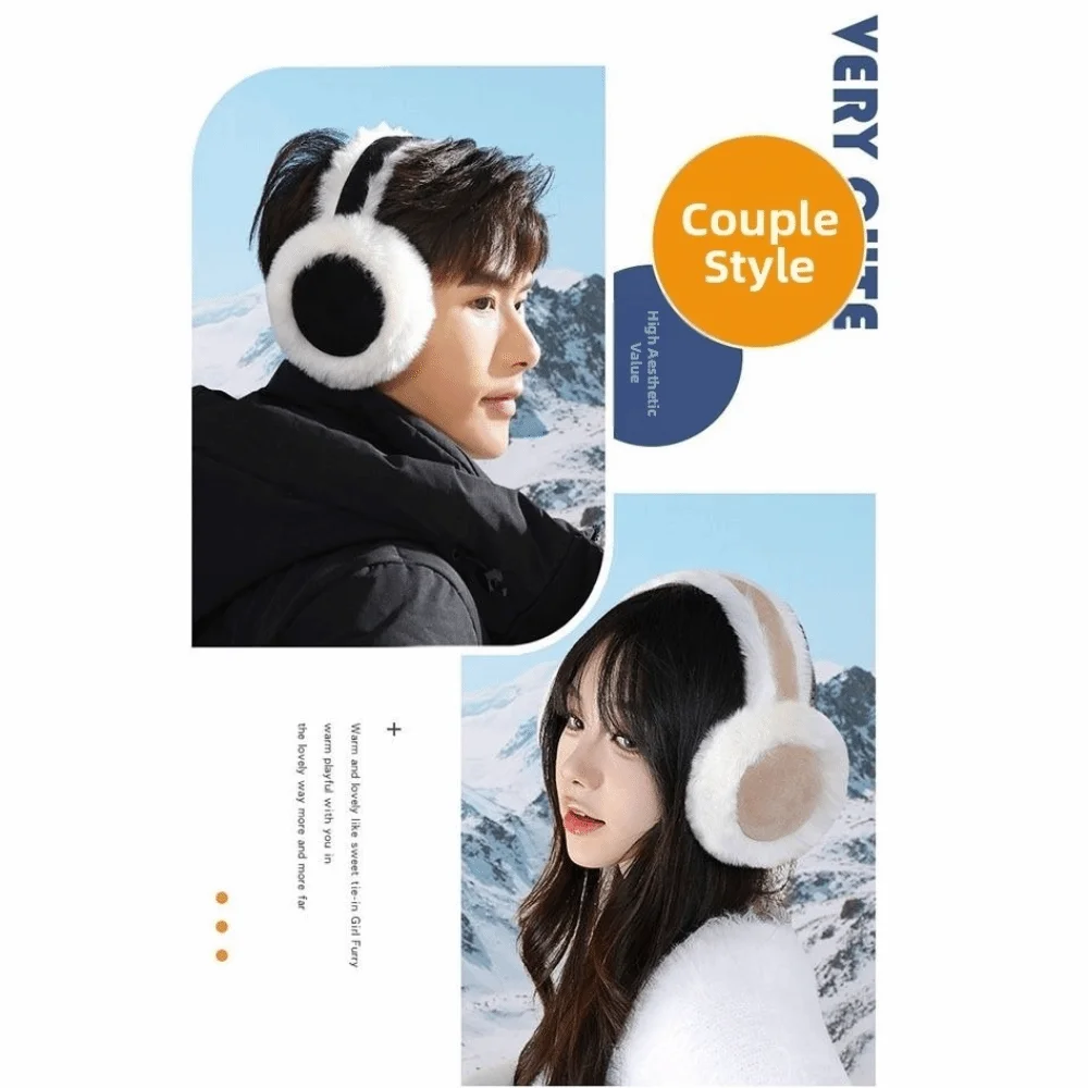 المحمولة غطاء للأذنين الدافئة الباردة حماية التجمد لينة الجلد المدبوغ فو الفراء الأذن يفشل الأذن حماة الأذن أدفأ الشتاء