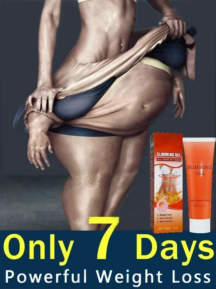 Slimming Gel Fat Burning  Full Body Sculpting Man 7 Days Powerful Weight Loss Woman Fast Belly