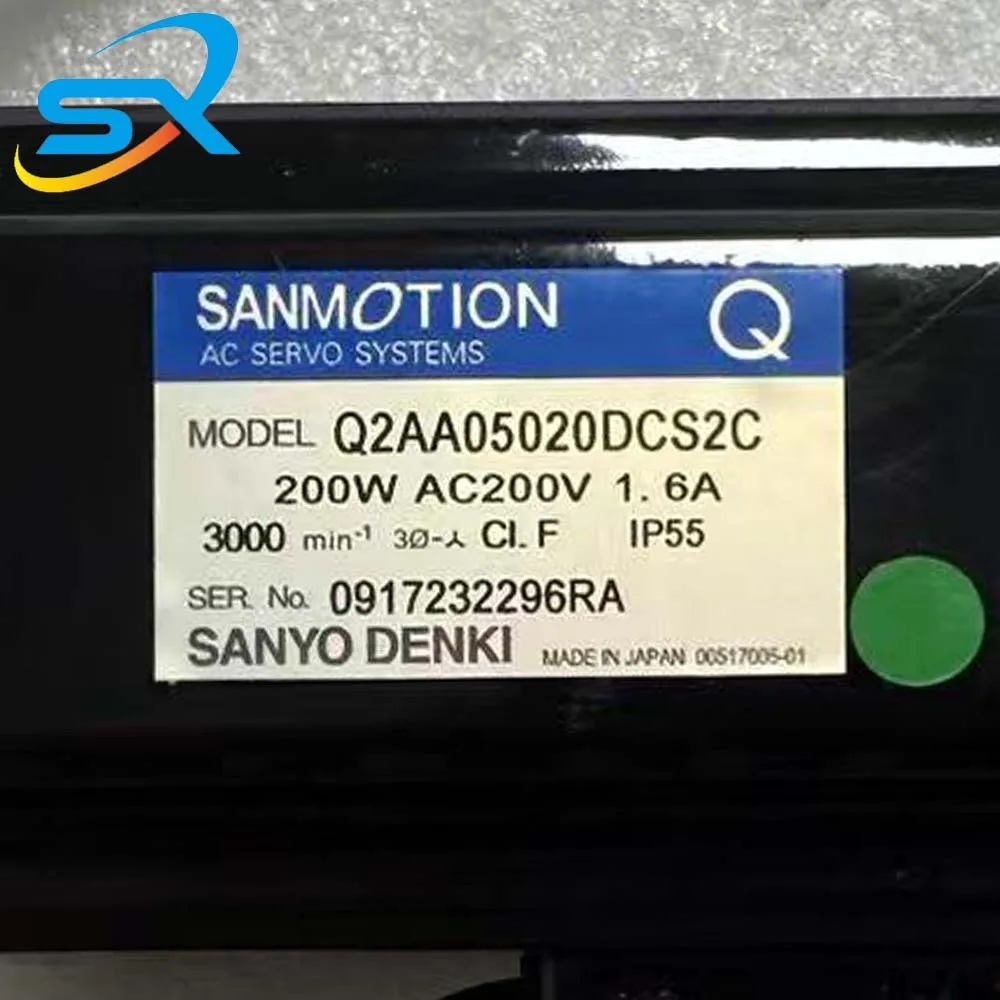 Q2AA05020DCS2C AC200V سانيو دينكي محرك سيرفو يعمل بشكل جيد