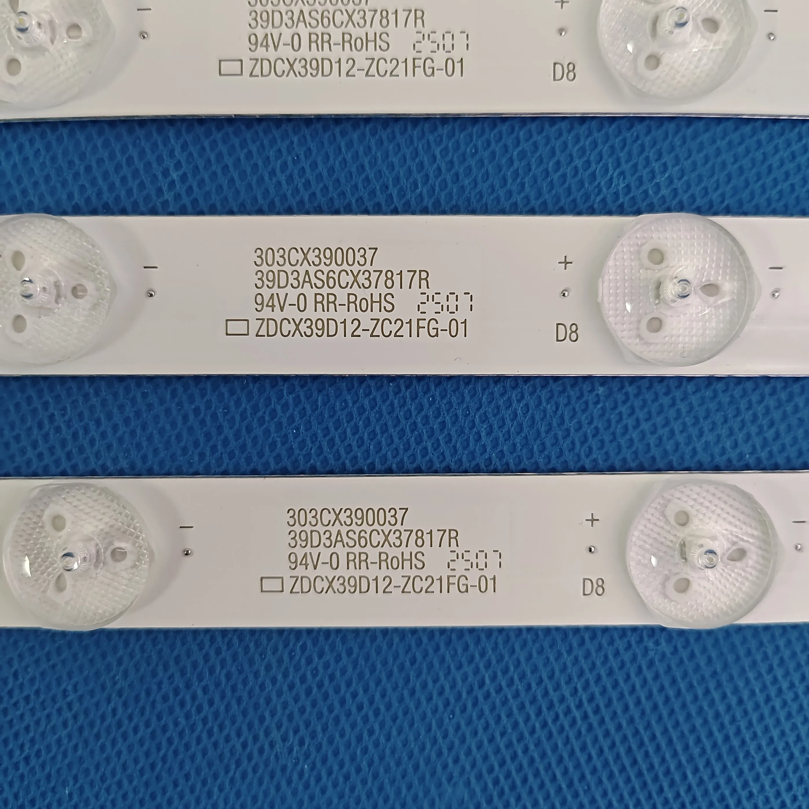 4pcs LED Strip For ZDCX39D12-ZC21FG-01 303CX390037 zdcx39d12-zc15f