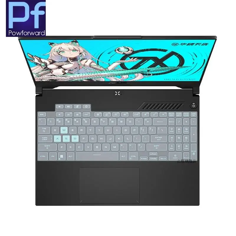 Silicone laptop Keyboard Cover for ASUS TUF Gaming F15 2023 FX507ZC4 FX507ZV FX507ZI FX507ZC FX507Z FX507ZM FX507 ZC4 ZV ZM