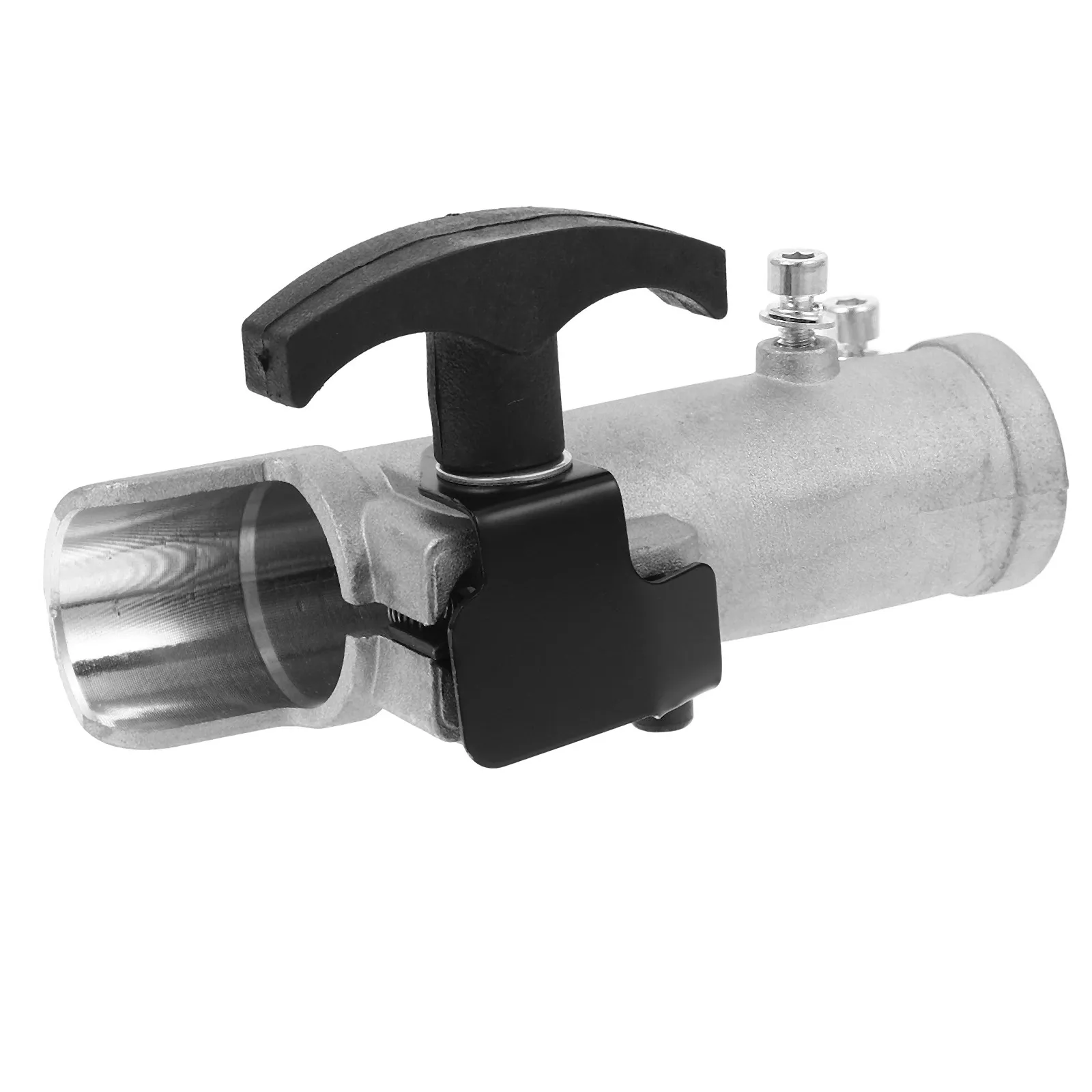 Aluminum Brush Cutter Shaft Connector Trimmer Garden Tool Accessory Secure Joining Clamp Replacement Garden Tool Parts