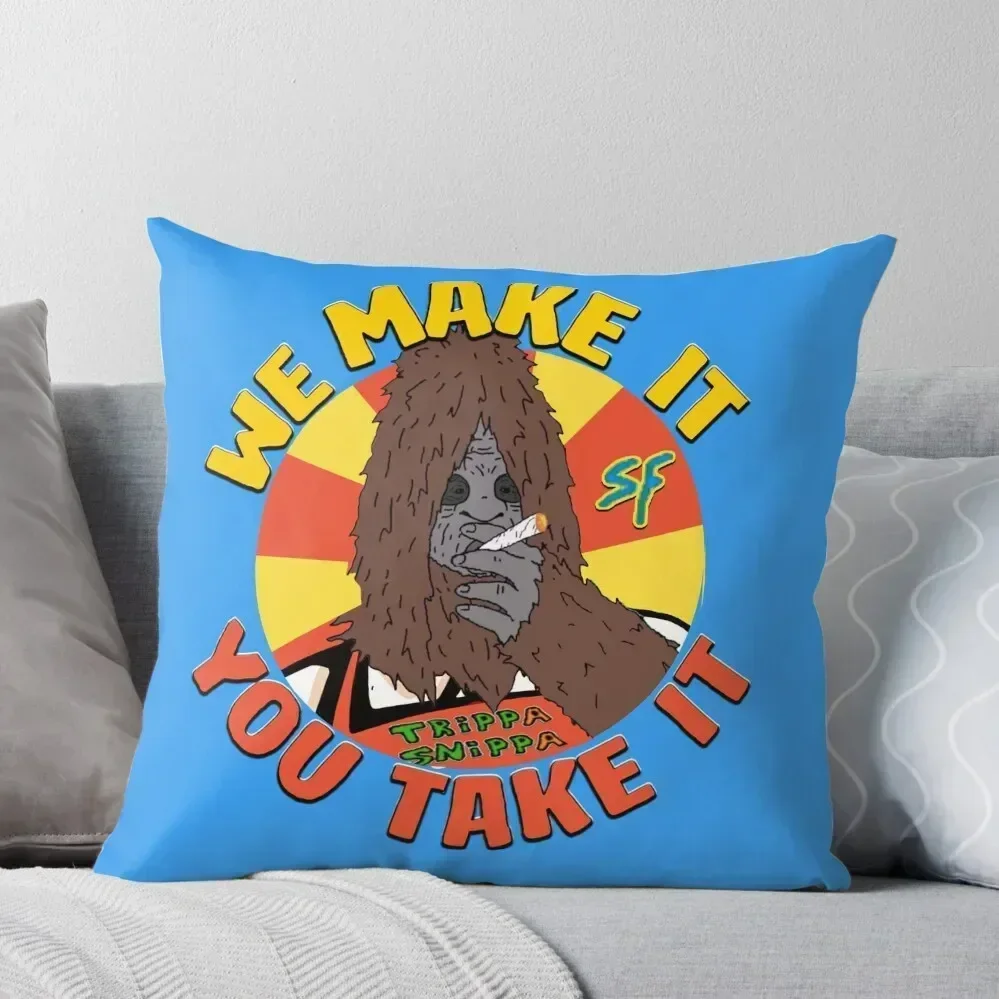 

Sassy Foods The Big Lez Show Throw Pillow home decor items Sofa Cover luxury home accessories Sofa Covers pillow