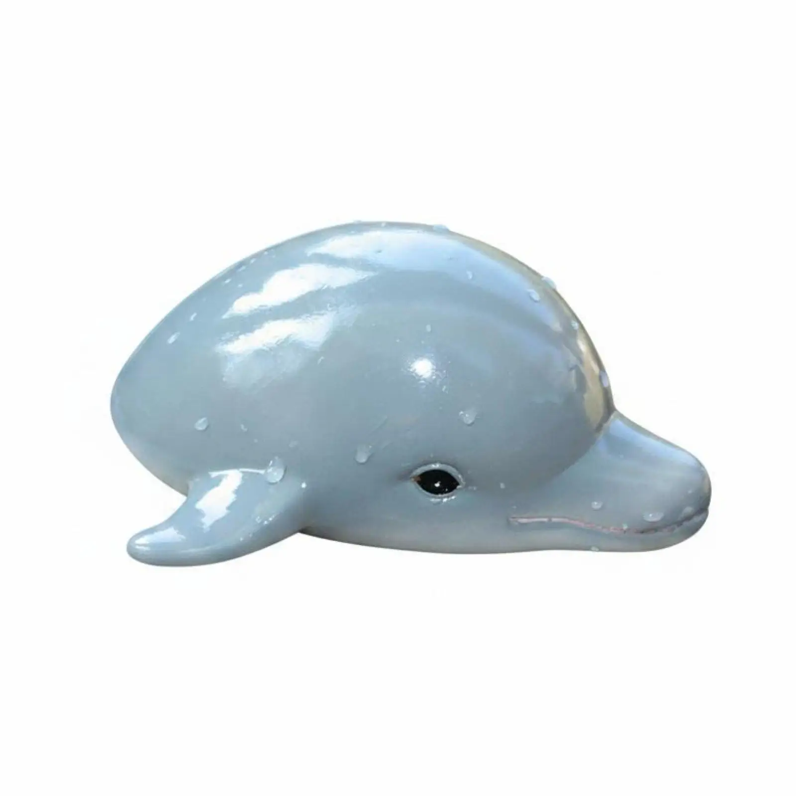 Floating Dolphin Head Realistic Look Pond Sculpture for Pool