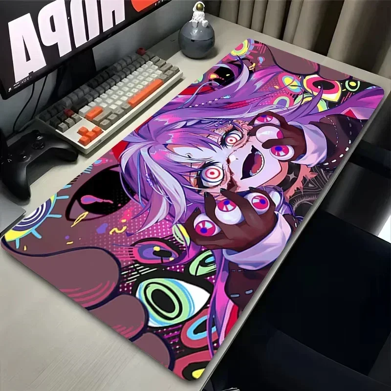 マウスパッド オフィスカーペット マウスマット ゲーマーラグ デスクアクセサリー コンピューターテーブルパッド PCカーペット V-Vshojo M-Michi Mochievee マウスパッド