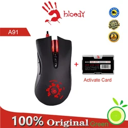 A4Tech Bloody A91 Mouse Micro Optical Switch Gaming Usb Wired And