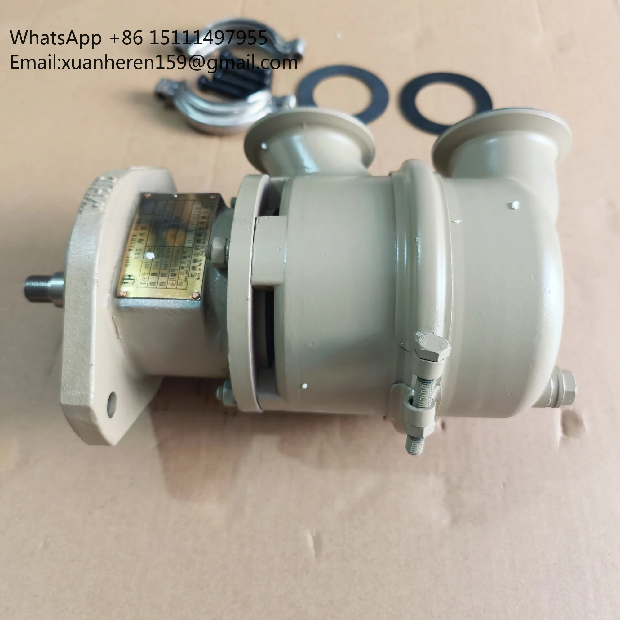 

Запасные части для дизельного двигателя Морской двигатель 6BT5.9 Морской водяной насос 3900176 Водяной насос двигателя