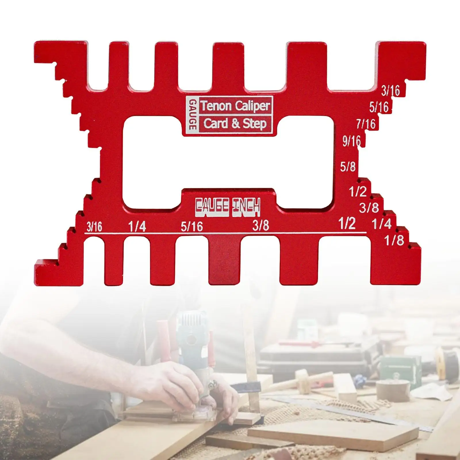 Dovetail Jig High Precision Scale Measuring Tool for Saw Table Machine Gaps