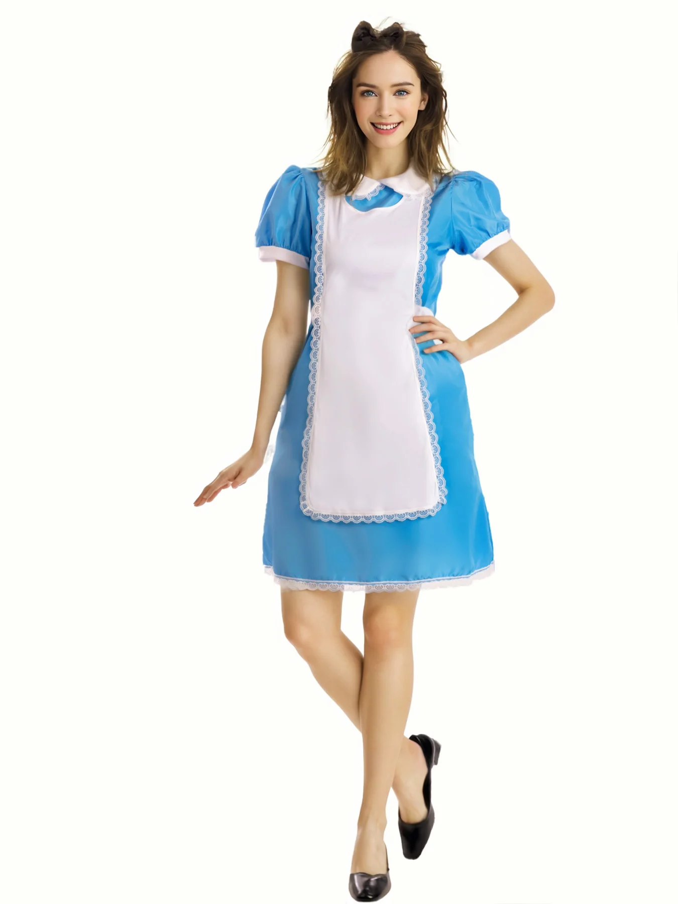 Halloween Costume Adult Roleplay Maid Uniform Cosplay Party Costume Halloween Carnival Fancy Stage Performance Costume