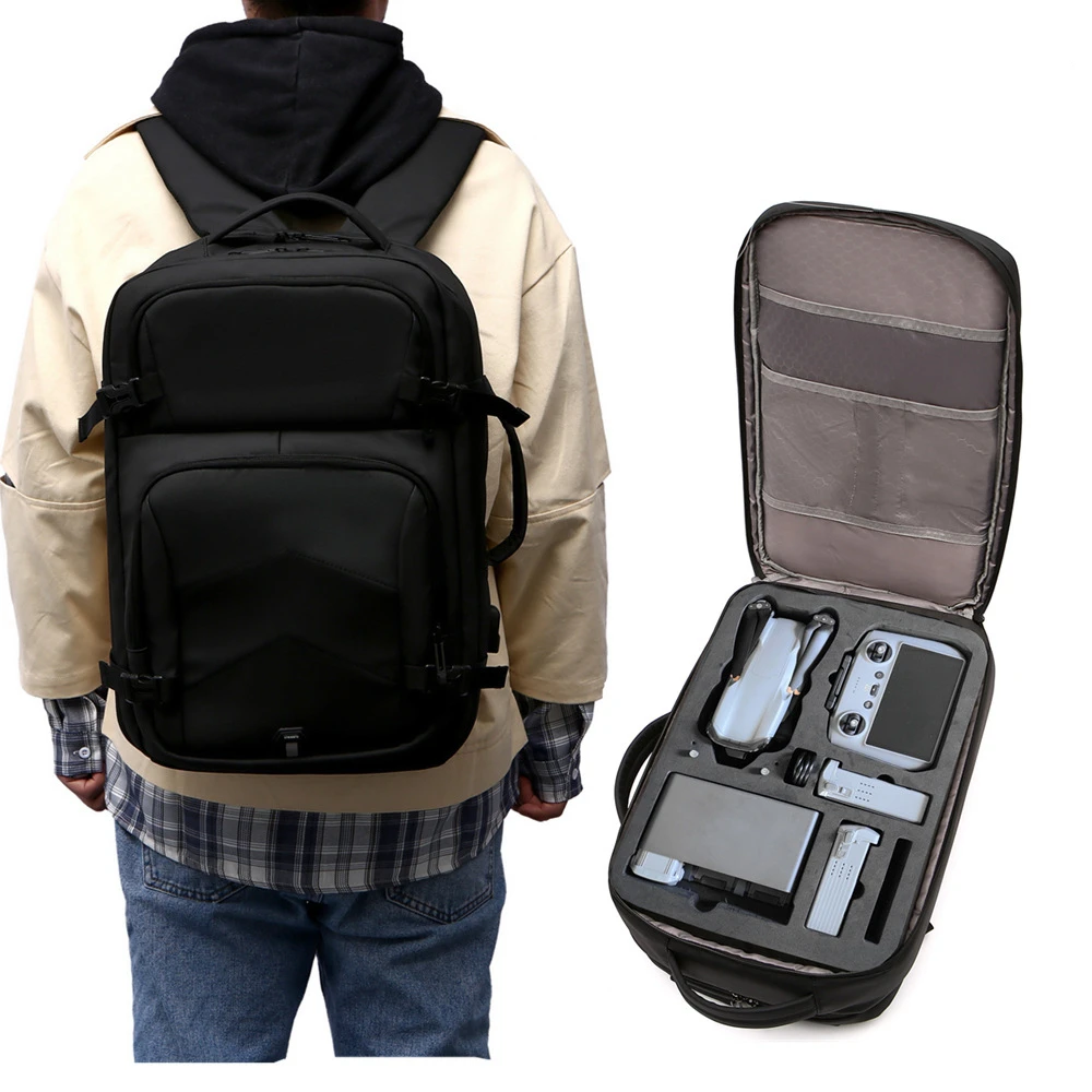 For DJI AIR 3 large-capacity shoulder bag backpack 15 inch laptop organizer bag For AIR3