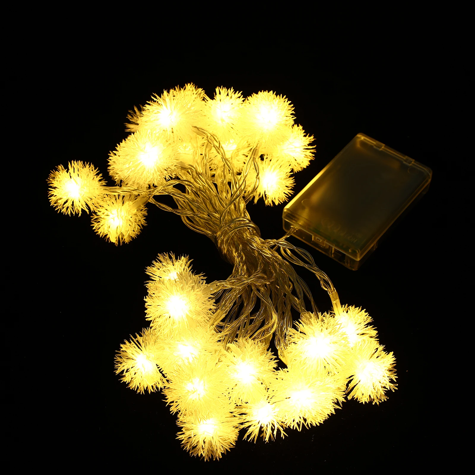 Snowflake Ball Light LED Snowflake Ball String Light Christmas Decoration Party Scene Festive Lighting Plastic