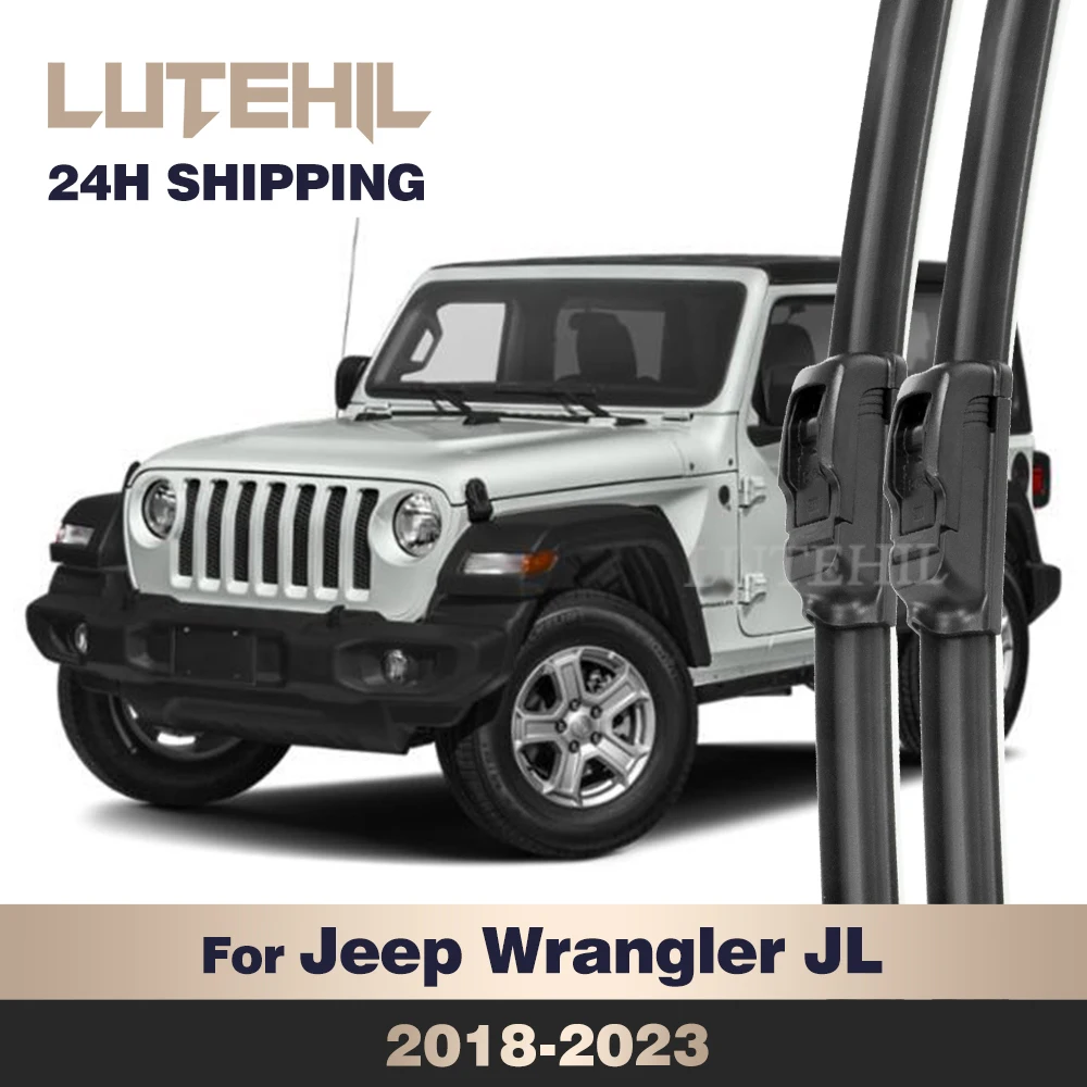 

For Jeep Wrangler JL 2018-2023 2019 2020 2021 2022 Wiper Front Wiper Blades Windshield Windscreen Window Brush 16"+16"