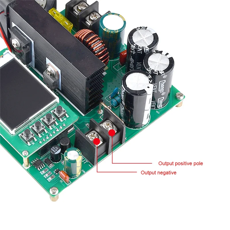 

A73E-900W 15A повышающий модуль TFT цифровой дисплей DC-DC повышающий преобразователь усилитель 9-60 В до 10-120 В постоянный ток напряжения