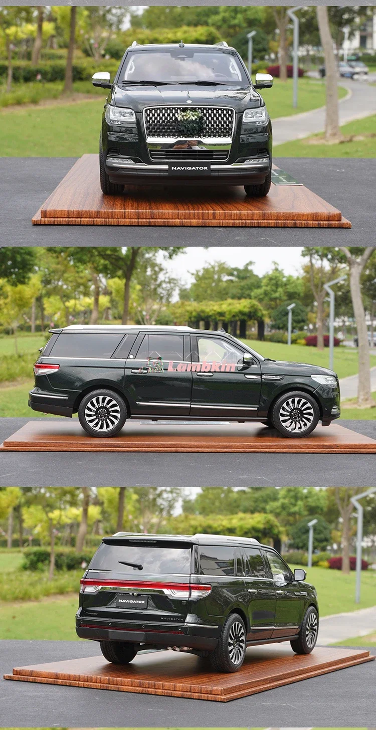 Model Decoration 1:18 For Original Lincoln NAVIGATOR Crossover SUV Simulation Alloy Car Model