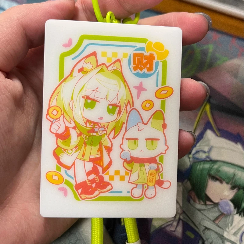 

Anime Game Arknights Kawaii Mahjong Cosplay Acrylic Cartoon Keychain Bags Pendant Mini Keyring Charm Props Fans Collection Gift