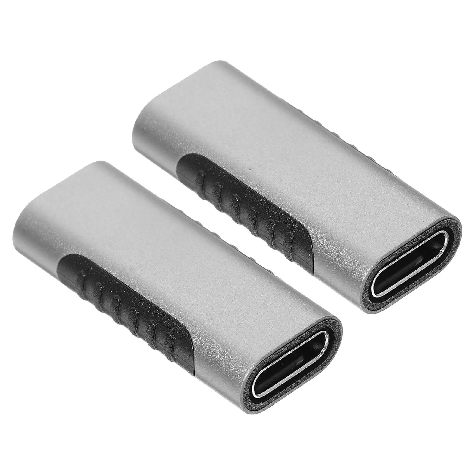 2 Pcs High Speed Transmission Head USB Type Adapter Female to Monitor Adapters Right Angle Computer Connector