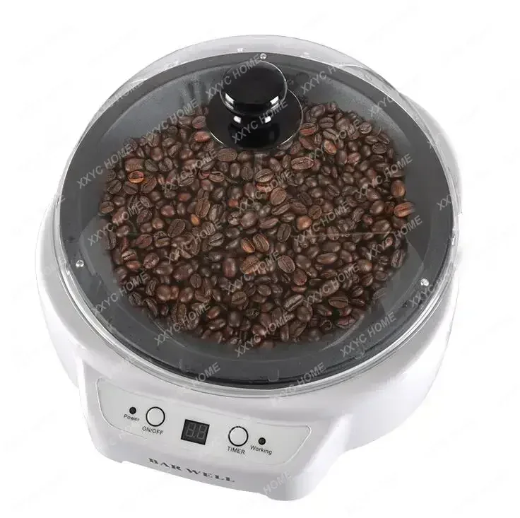 500W 25cm Smart Timing Coffee Roaster Machine Light Dark Taste Beans Grinder 110V/220V(Color Random)