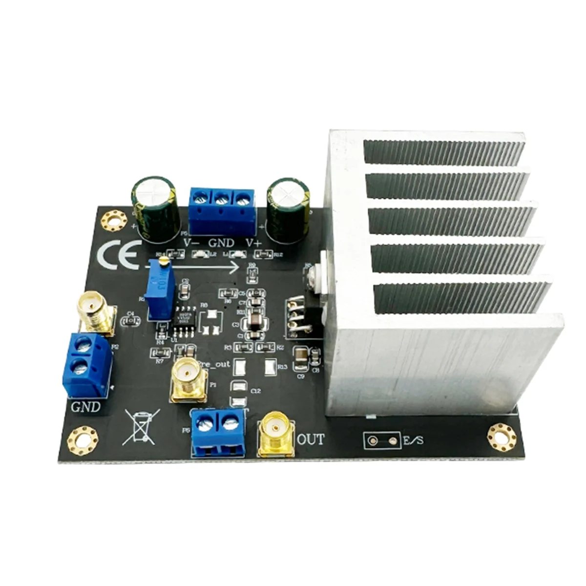 AU47-OPA548 Module Power Operational Amplifier Current Amplifier 3A Continuous Current Wide Output Voltage Swing Demo Board
