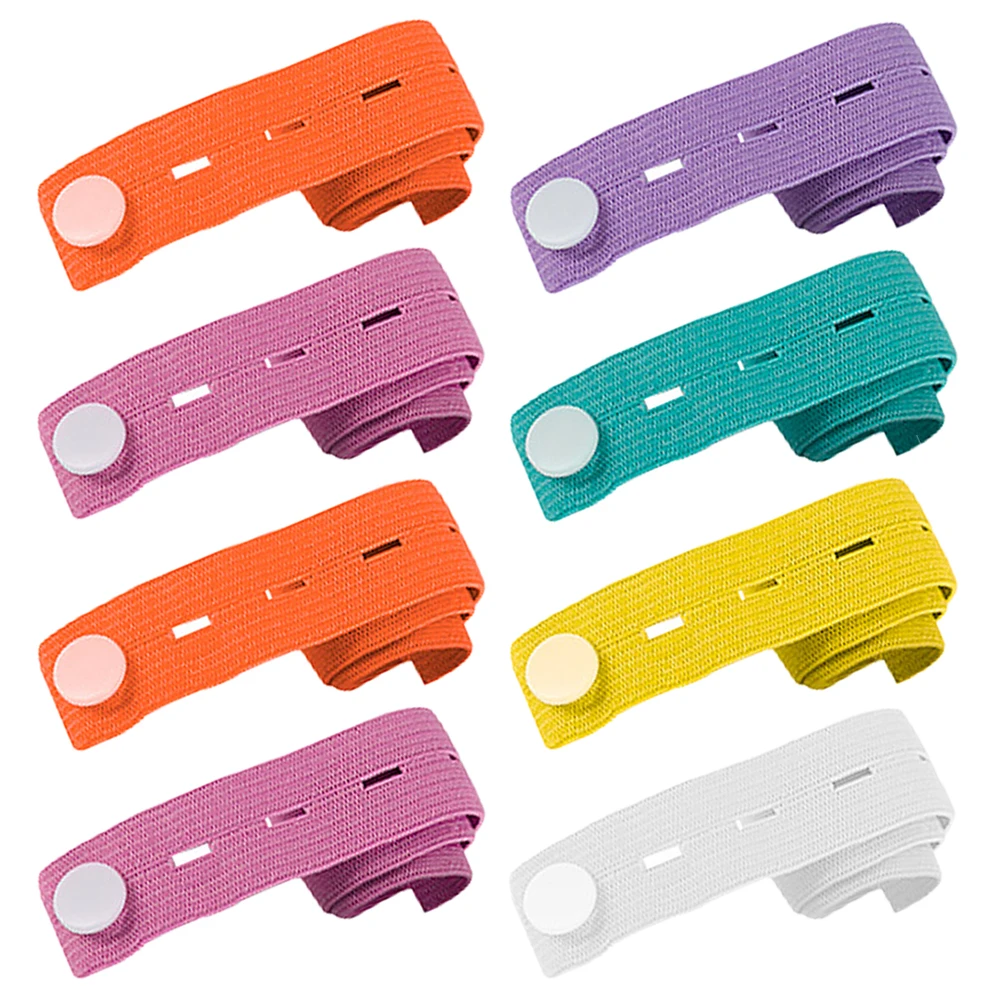 

8 Pcs Clothes Storage Straps Elastic for Travel Closet ganizing Fold Socks Underwear Bed Sheet ganizer Household Storage